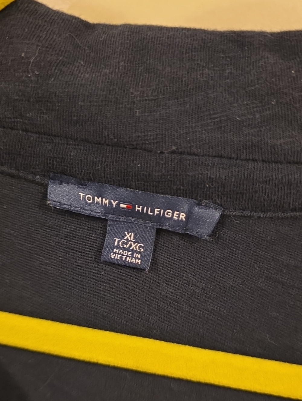 Tommy Hilfiger Navy Polo Tiered Midi Dress - Picture 2 of 7